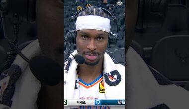 Whole squad stayed ready 🔒| Kenrich joins Nick Gallo post win 🤝