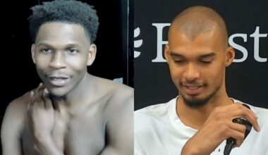 Anthony Edwards wants everyone to get out the way so he and Wemby can 1v1 😂