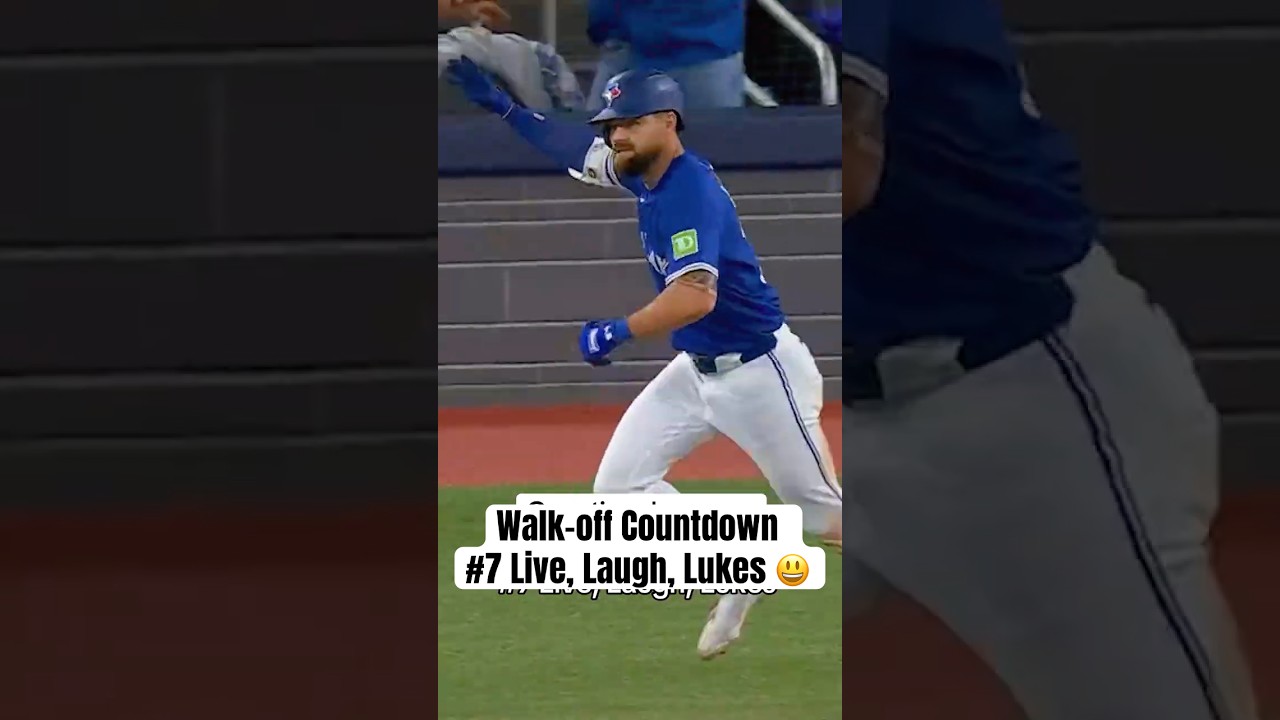 Nathan Lukes led the way to victory 🙌 #MLB #BlueJays #Toronto #walkoff