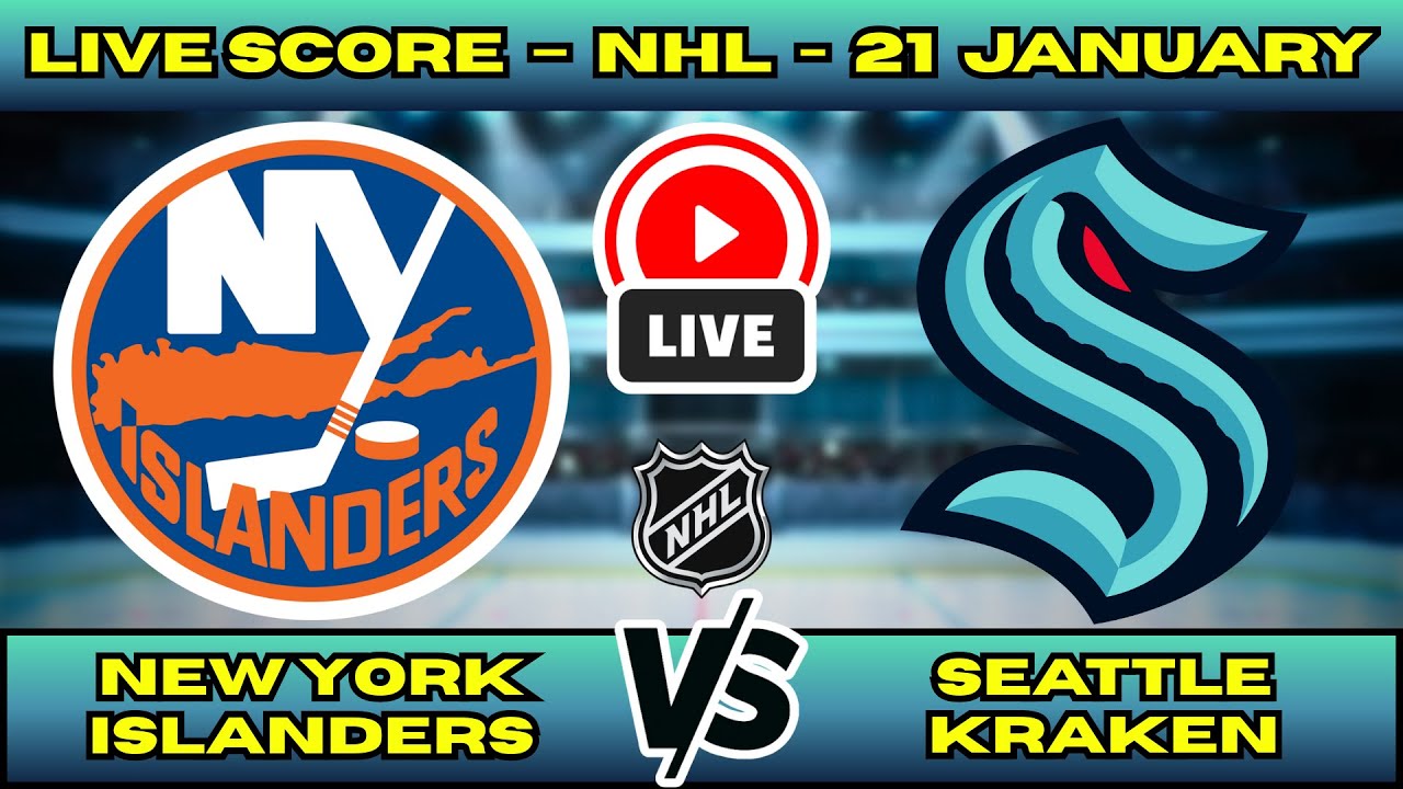 🔴 LIVE: New York Islanders at Seattle Kraken | NHL Scoreboard | Live Hockey Updates | Jan 21