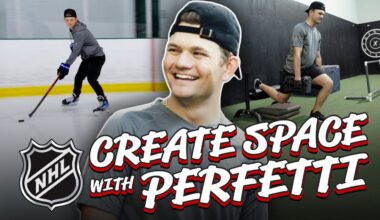 NHL Spacing Drills w/Cole Perfetti | Hockey Academy