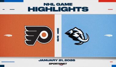 NHL Highlights | Flyers vs. Mammoth - January 21, 2026