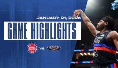 Detroit Pistons Highlights vs  New Orleans Pelicans