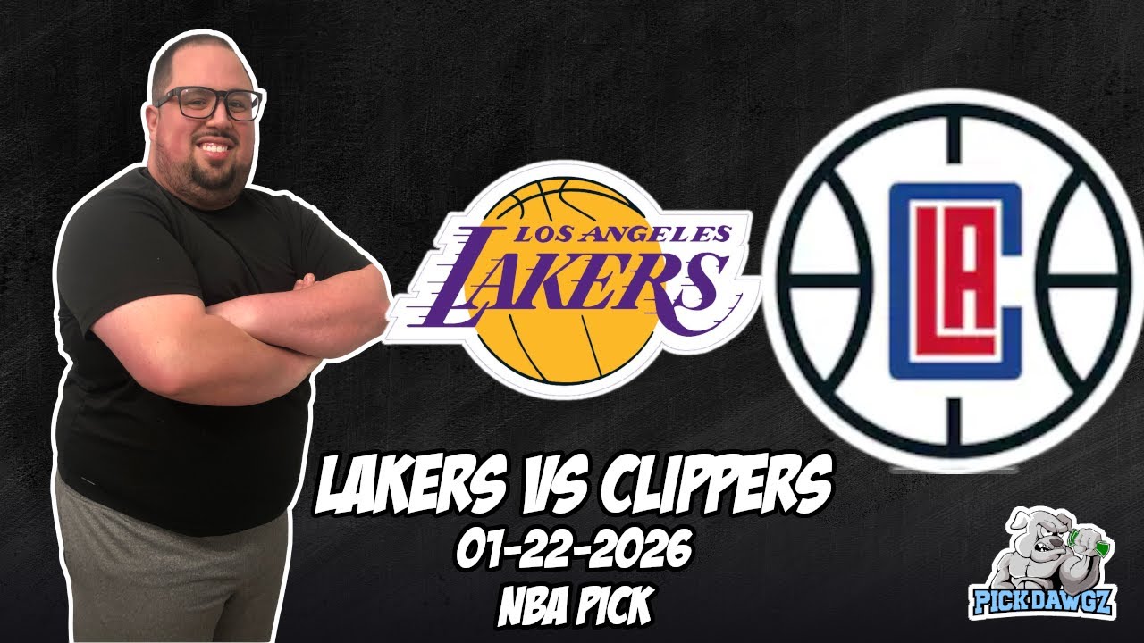 Los Angeles Lakers vs Los Angeles Clippers 1/22/26 NBA Free Picks & Prediction | NBA Betting Tips
