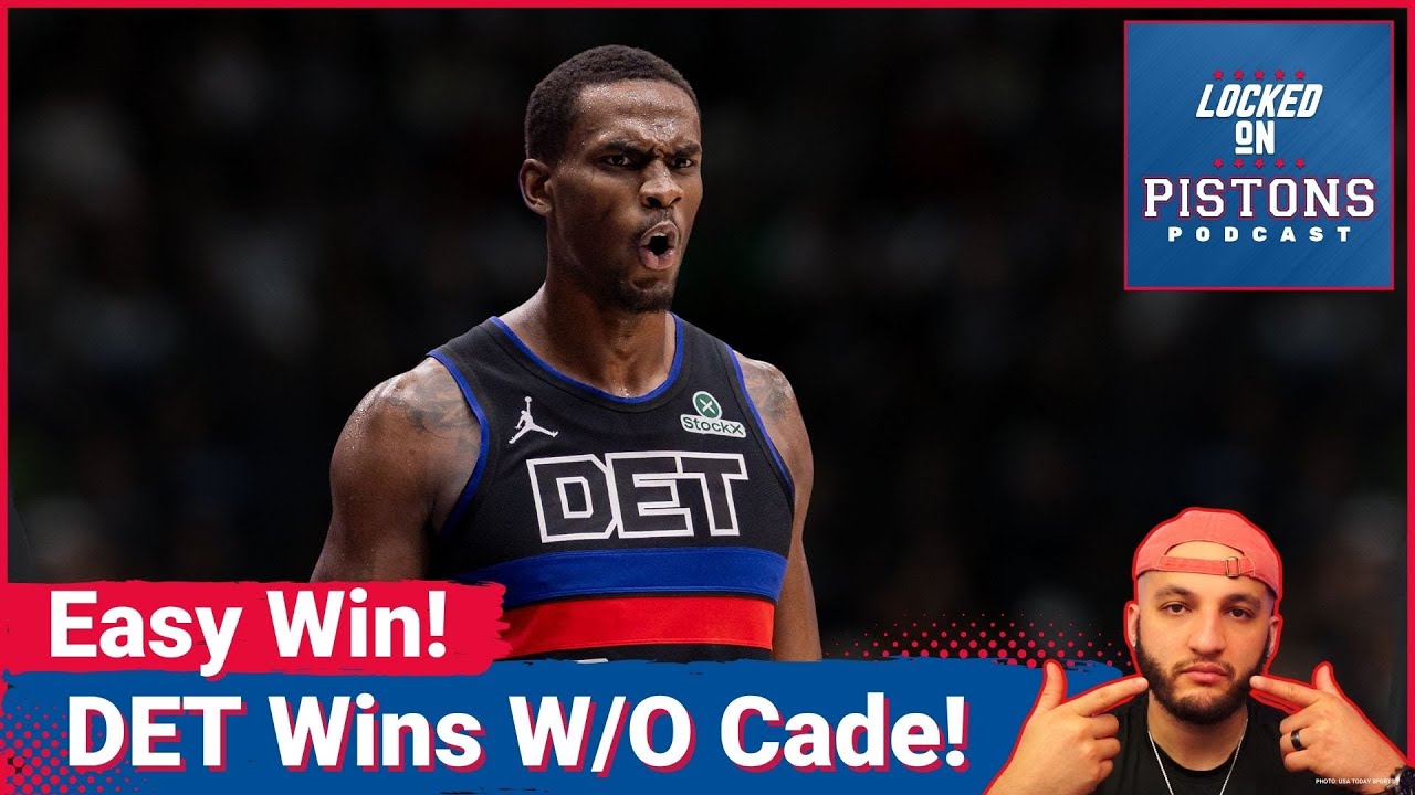 Cade Cunningham OUT, But Detroit Pistons DOMINATE New Orleans Pelicans With Elite Depth