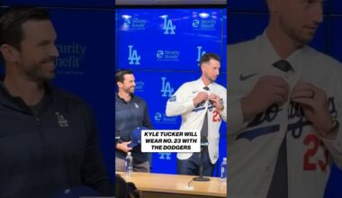 Kyle Tucker is officially a Los Angeles Dodger! 🔥 #mlb #dodgers #baseball