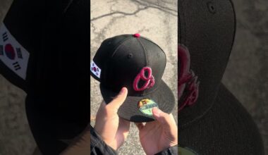 Baltimore Orioles South Korea Flag 59Fifty New Era Fitted Hat