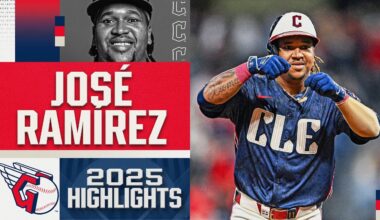 MLB's most underrated player? 👀 José Ramírez season highlights for the Cleveland Guardians in 2025!