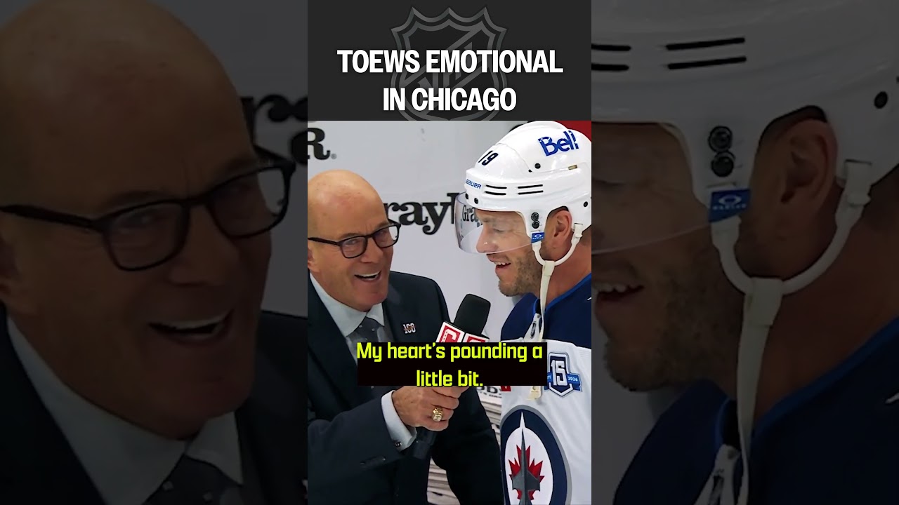 Captain Comes Home: Toews Back in Chicago! 🖤❤️