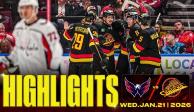 Game in 10 | Vancouver Canucks vs. Washington Capitals Highlights (Jan 21, 2026)