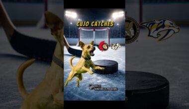 Cujo’s NHL Fetch | Ottawa Senators vs Nashville Predators 🏒 01-22-2026 #CujoCatches