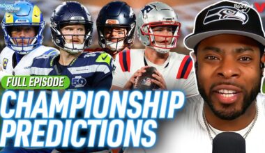 AFC & NFC Championship PREDICTIONS: Rams-Seahawks, Patriots-Broncos | Richard Sherman NFL