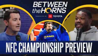 NFC Championship Expectations, Coaching Decisions & QB Analysis | Between The Horns