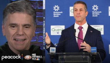 John Harbaugh already making changes with New York Giants | Pro Football Talk | NFL on NBC