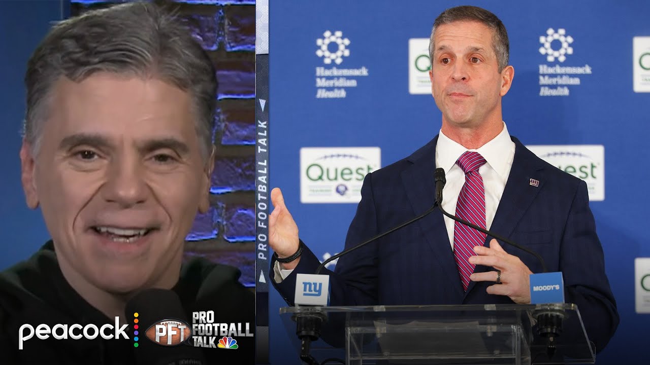 John Harbaugh already making changes with New York Giants | Pro Football Talk | NFL on NBC