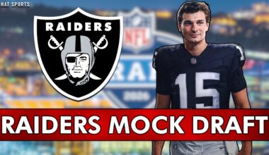 Raiders Select Indiana QB Fernando Mendoza In Las Vegas Raiders Mock Draft 2.0
