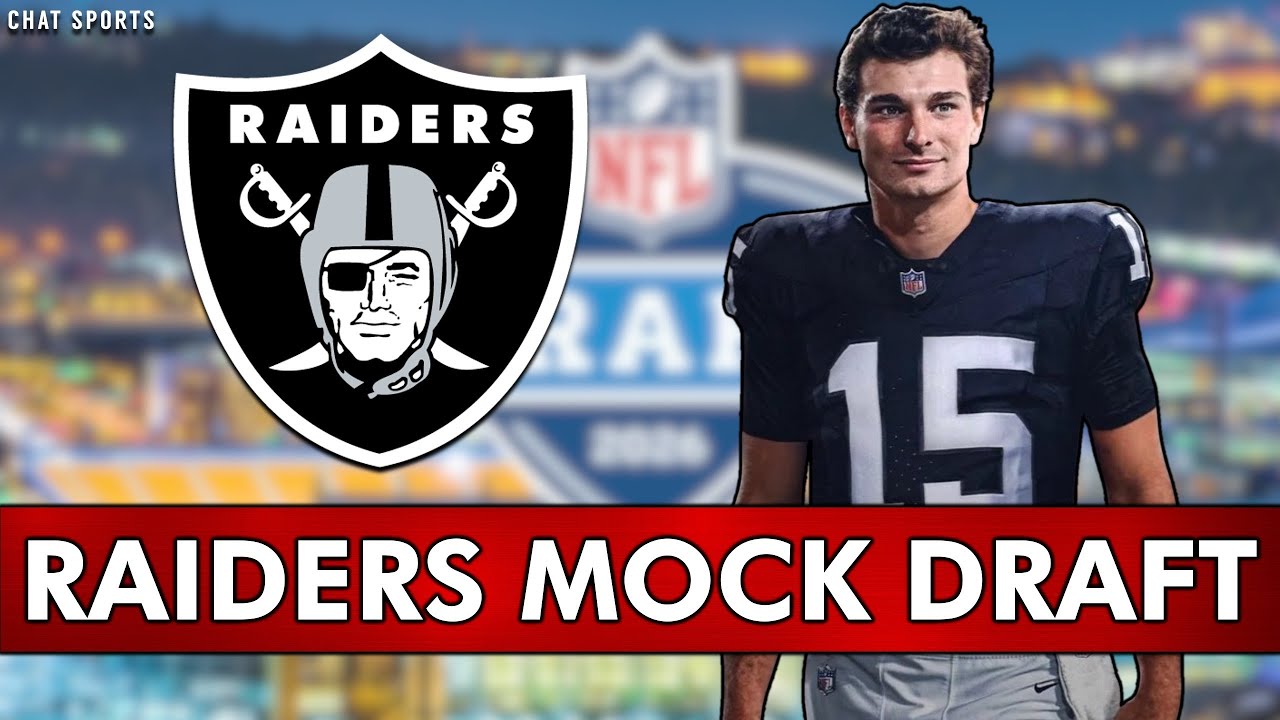 Raiders Select Indiana QB Fernando Mendoza In Las Vegas Raiders Mock Draft 2.0