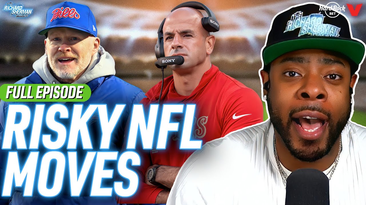 Robert Saleh to Titans, 49ers DC options, Bills fire McDermott, NFL’s 18-game push | Richard Sherman