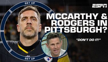 Dan Orlovsky WARNS the Pittsburgh Steelers about keeping Aaron Rodgers 😳 'DISASTROUS!' | Get Up