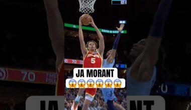 QUE TOCO ABSURDO DO JA MORANT 😱🔥 #nba