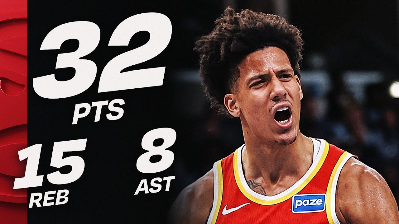 Jalen Johnson Joins Bob Pettit in Hawks History | January 21, 2026