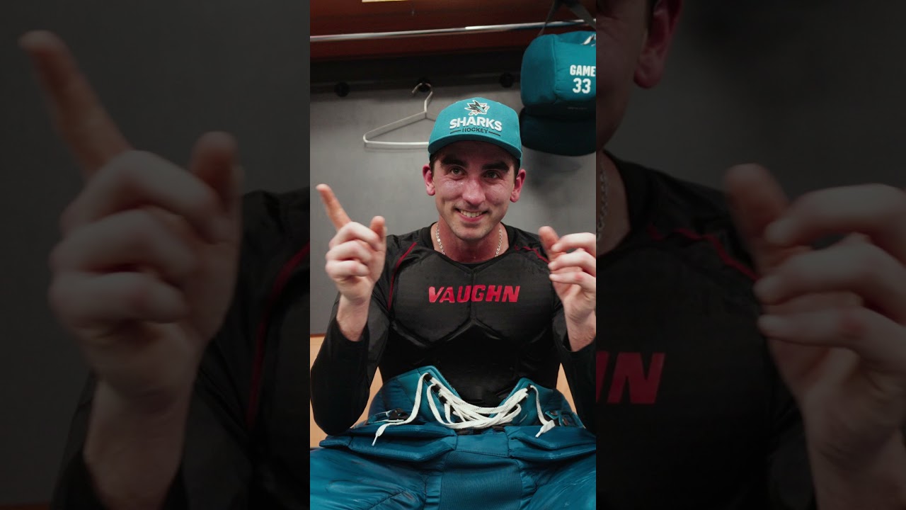 NED NED NED 👏  #hockey #nhl #sharks