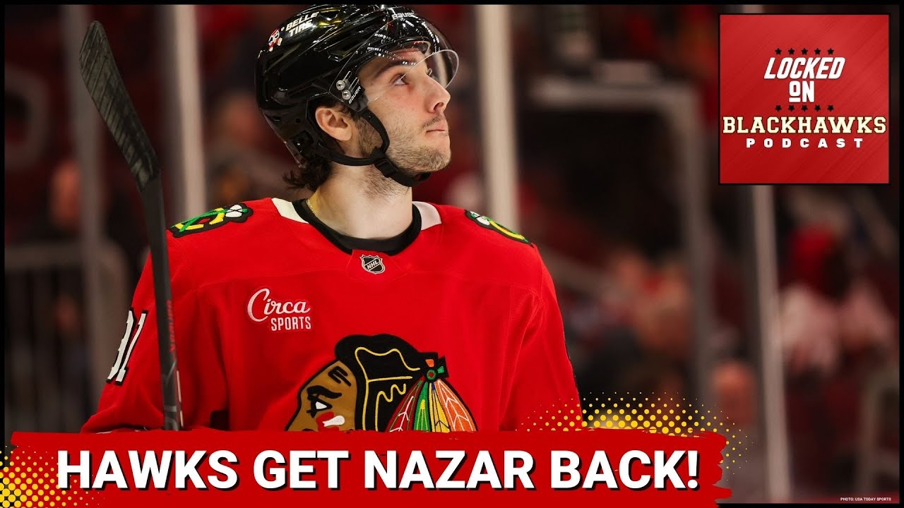 Frank Nazar RETURNS vs. Carolina Hurricanes | Chicago Blackhawks Roster Moves Coming?
