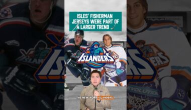How were the #Isles fisherman jerseys part of a larger trend in hockey merchandise? 🤔💰