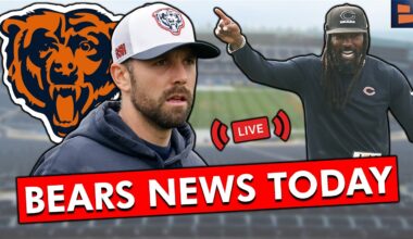 Chicago Bears News: Declan Doyle & Al Harris Interest + Harrison’s 2026 Bears Mock Draft 1.0