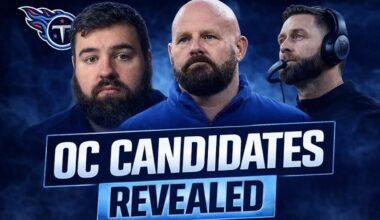 Tennessee Titans fan immediate reaction to list of OC Candidates for Titans!
