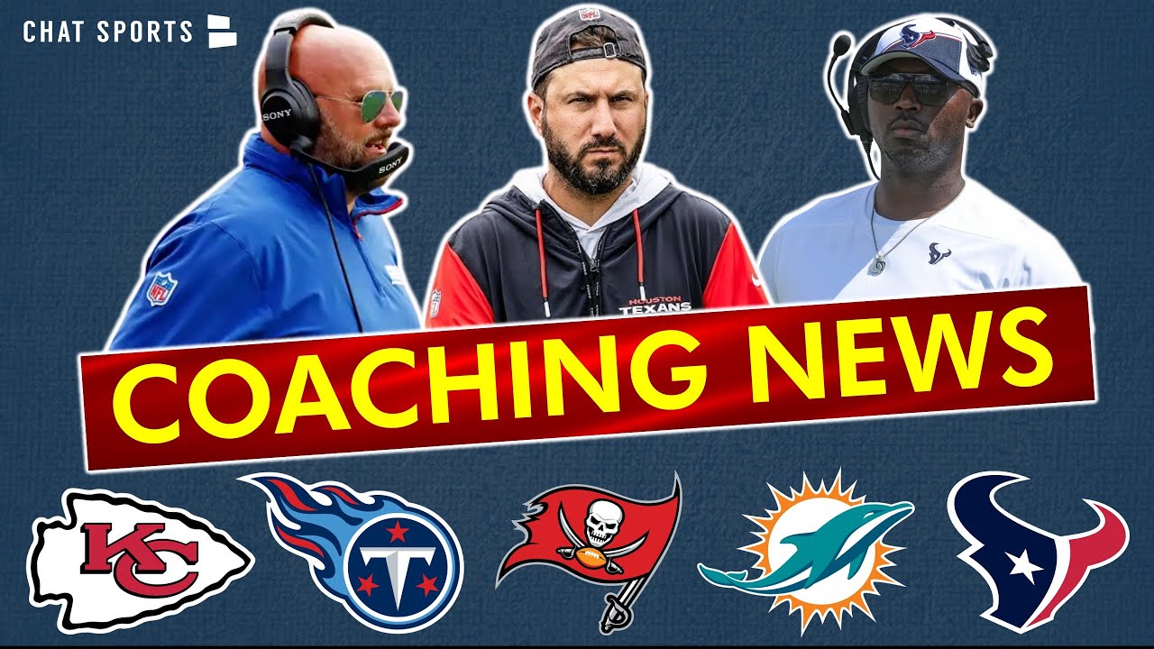 Houston Texans Coaching News + Why Texans OC Nick Caley Will Stay For AT LEAST 1 More Season