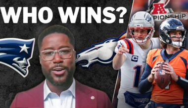 Can Stidham pull off the upset? 👀 | Nate Burleson previews Patriots vs Broncos in AFC Championship