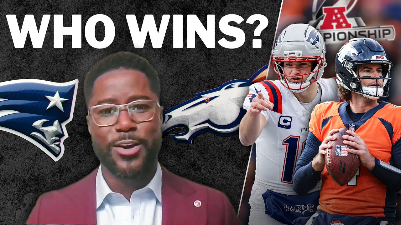 Can Stidham pull off the upset? 👀 | Nate Burleson previews Patriots vs Broncos in AFC Championship