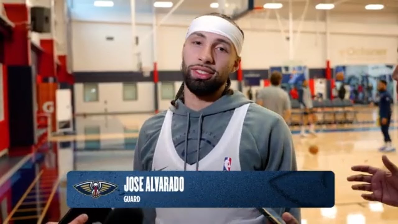 Jose Alvarado talks Injury Timeline, NBA Trade Deadline | New Orleans Pelicans