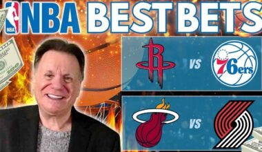 Thursday NBA BEST Bets! Rockets vs 76ers | Heat vs Trail Blazers