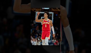 Jalen closed like an All Star. 🤏 #jalenjohnson #toosmall #hawks #nba