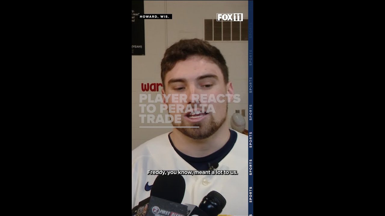 Freddy Peralta trade: Brewers' Caleb Durbin reacts