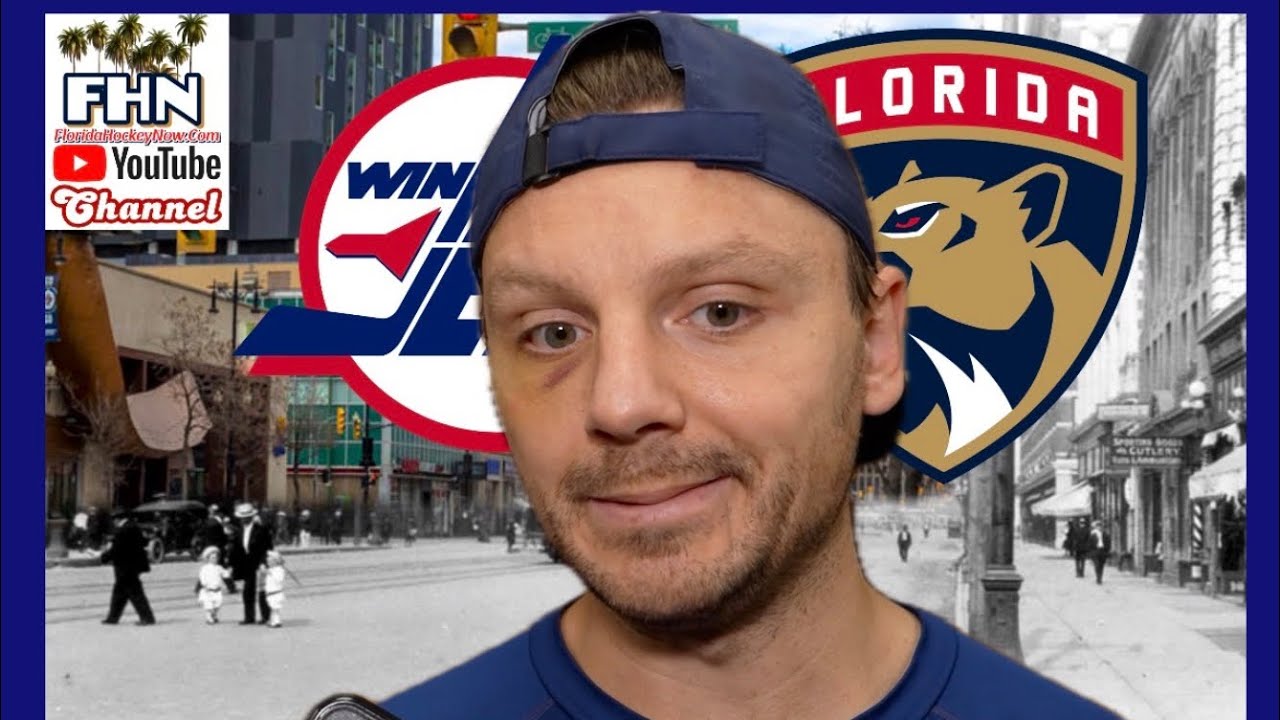 Sam Reinhart, Panthers Morning Skate: Florida at Winnipeg Jets