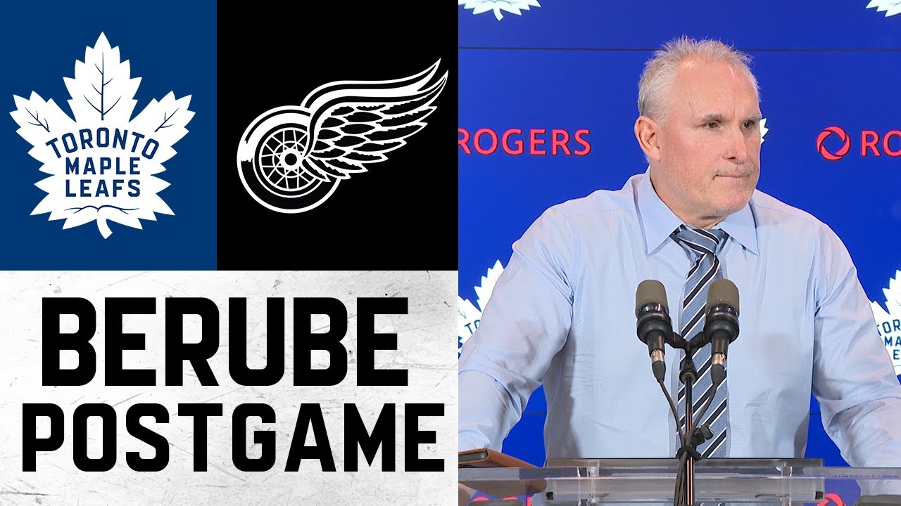 Craig Berube | Post Game vs Detroit Red Wings | January 21, 2026