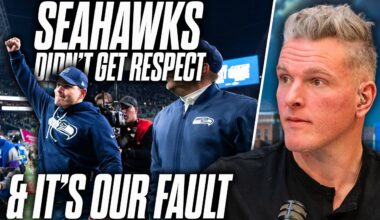 The Seahawks Didn't Get The Proper Respect & We Are Part Of The Problem | Pat McAfee Show