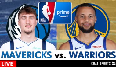 Mavericks vs. Warriors Live Streaming Scoreboard, Play-By-Play & Highlights | NBA On Prime Video