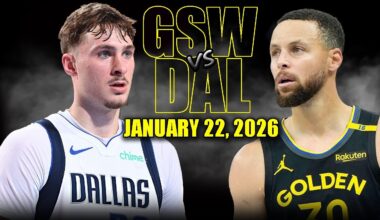 Golden State Warriors vs Dallas Mavericks Full Game Highlights – January 22, 2026 | NBA Season