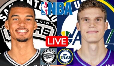 LIVE: SAN ANTONIO SPURS vs UTAH JAZZ | NBA | PLAY BY PLAY | SCOREBOARD