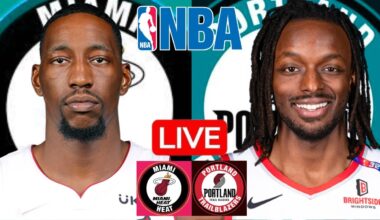 LIVE: MIAMI HEAT vs PORTLAND TRAIL BLAZERS | NBA | PLAY BY PLAY | SCOREBOARD
