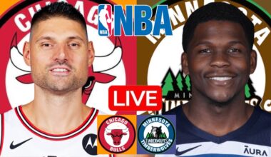 LIVE: CHICAGO BULLS vs MINNESOTA TIMBERWOLVES | NBA | PLAY BY PLAY | SCOREBOARD