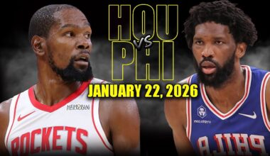 Houston Rockets vs Philadelphia 76ers Full Game Highlights – January 22, 2026 | NBA Season