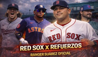 RED SOX siguen buscando REFUERZOS ¿TENEMOS 3B?  RANGER SUÁREZ es OFICIAL