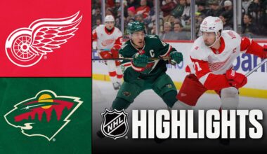 Red Wings vs. Wild | NHL Highlights | January 22, 2026
