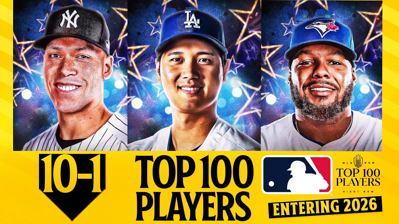 Top 10 MLB Players entering 2026 (Ft. Shohei Ohtani, Aaron Judge, Cal Raleigh, Juan Soto AND MORE!)