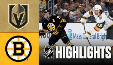 Golden Knights vs. Bruins | NHL Highlights | January 22, 2026